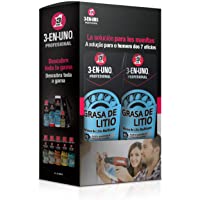 Los mejores  - 3 EN UNO Profesional Grasa de litio multiusos - 250ml - Pack de 2 unidades